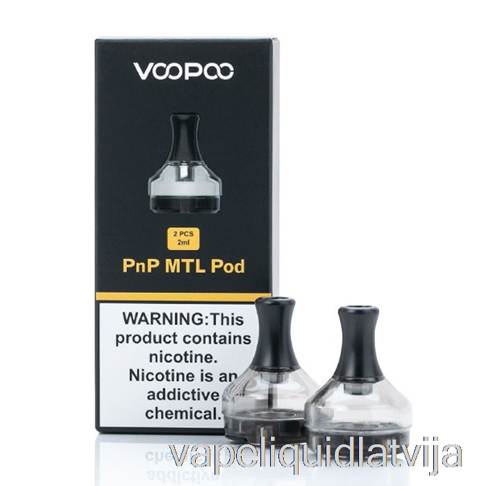 Voopoo Pnp Mtl Rezerves Pod Mtl Versija - 2ml Pnp Mtl Pod Vape šķidrums